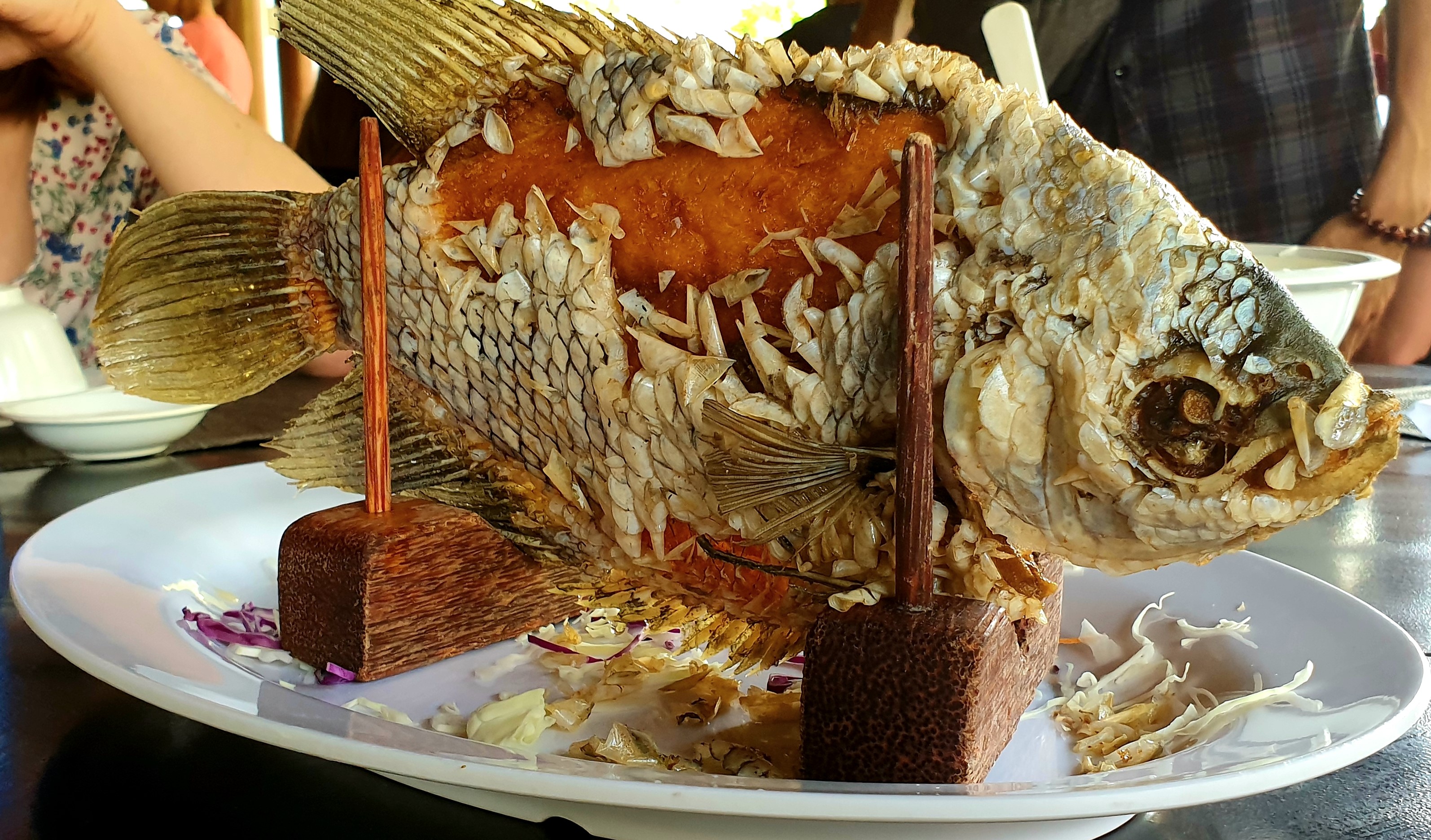 street food vietnam, tilapia